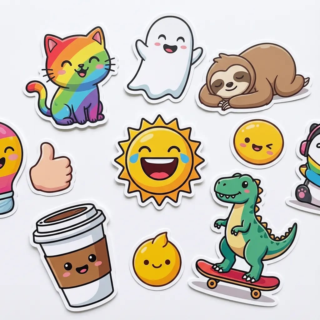 How to Create Viral WhatsApp Stickers with AI in Seconds - AI image generation tutorial and guide blog post thumbnail